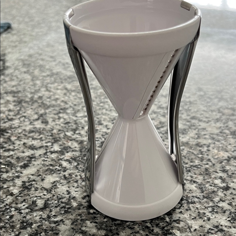 White and Silver Spiralizer